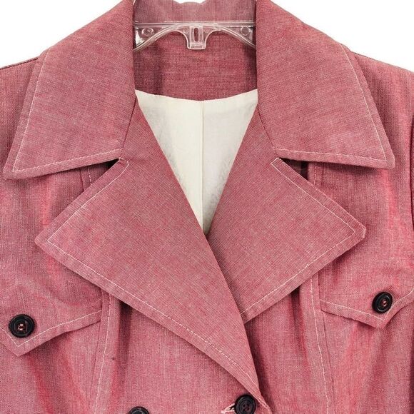 Vintage Pea Coat in Red Women’s Size S - Picture 3 of 15